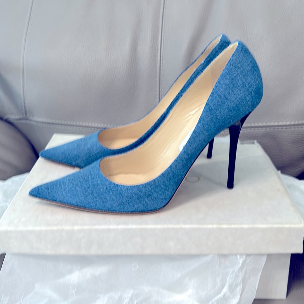 Denim Jimmy Choo Pump 10.5